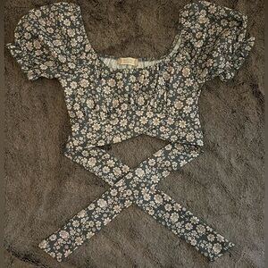 Altard State floral crop top